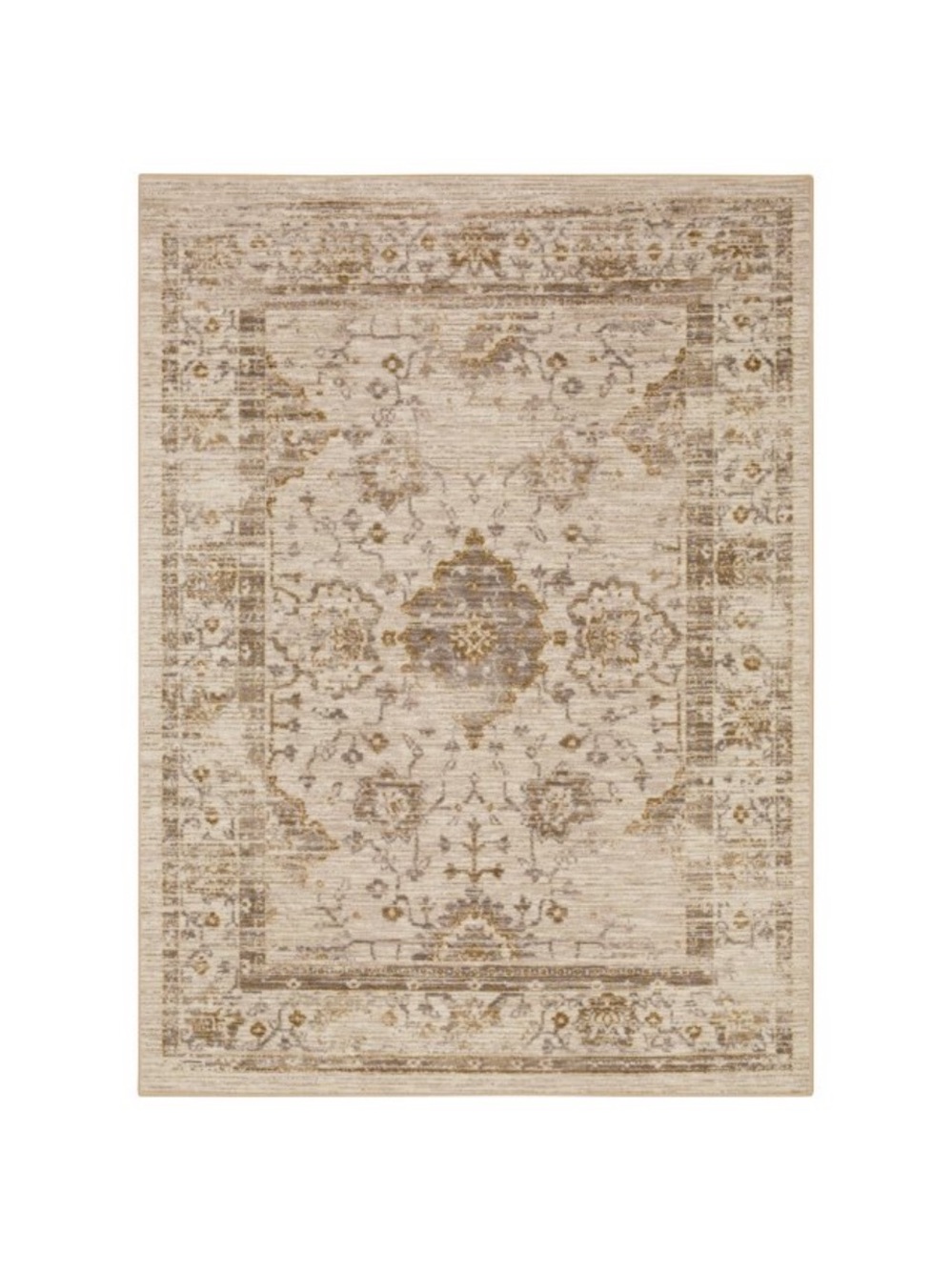 THRESHOLD NWT Washable Vintage Tufted Distress Accent Rug Indoor Rug -30x45